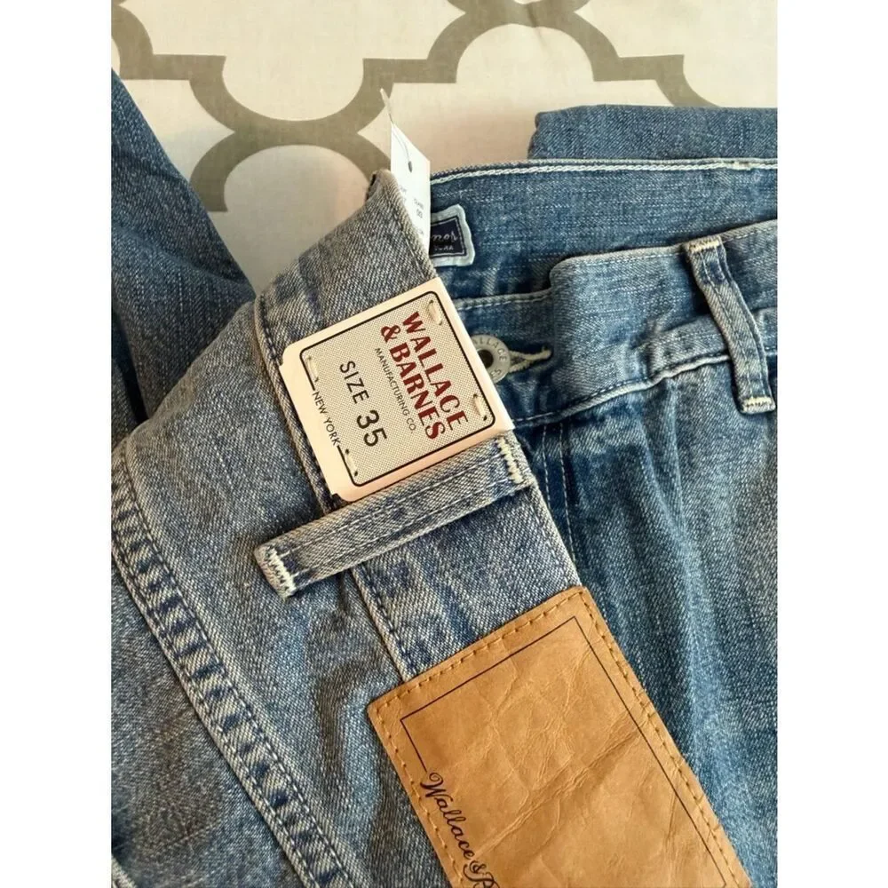 J.Crew Wallace & Barnes carpenter jean in Japanese denim NWT Size 35